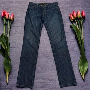 David Kahn Dark Blue Straight Leg Jeans Women's Size 28